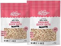 Bakery On Main Gluten-Free, Organic + Non-GMO Happy Oats, Quick, 24 Ounce (2 Count)