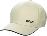 BOSS Bold Curved Logo Cotton Twill Hat, Toasted Marshmellow, PCE.