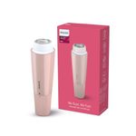 Philips Facial Trimmer for Women - SkinSafe with Hypo Allergenic Blades I Makeup must-have for glowing results I Self-sharpeing blades I Mirror & Light for Clean Trim I No Skin irritation I Cleaning brush I Travel Friendly I 2 Year Warranty - BRR454/00