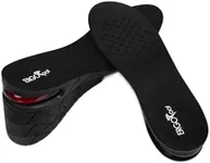 ERGOfoot Height Increase Insoles 4-Layer 3.54 inch Air Cushion Taller Shoes Insoles Heel Insert for Men and Women