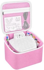 SAIKA Carrying Case for Flycatcher Smart Art Sketcher 2.0 Projector, Drawing and Tracing Projector Storage Bag, Portable Doodle Protective Organizer for Accessories (Box Only) (Pink)