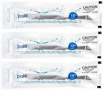 Polanight 18% Carbamide Peroxide 3gram Teeth Whitening Bleaching Gel | 3 Syringes | Shade Guide and Instructions