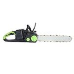 16 Inch Cordless Chainsaw, Brushless Motor Electric Chainsaw, Battery Powered Chainsaw with 2 x 4Ah Batteries, Auto-Lubrication Chain Saw for Tree Felling, Pruning, Logging and Firewood (Black)