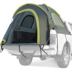 JoyTutus Pickup Truck Tent 6.5ft Bed Tent, Waterproof PU2000mm Double Layer for 2 Person, Portable Truck Bed Tent - Green