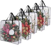 VENO 5 Pack Wreath Storage Bag, Sum