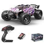 AZLVERA 1:18 High-Speed Remote Control RC Car, 40+ KM/H 4WD Off-Road RC Truck, Includes Rechargeable 1200mAh Batteries, Aged 8-12. This Makes it an Excellent Gifts Option for Birthdays