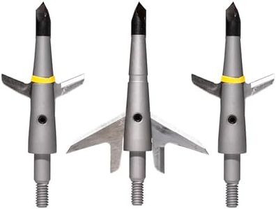 Swhacker Crossbow Broadheads | Expandable Blades, 100 Grain, 3-Pack | Precision Hunting Tips for Maximum Penetration & Accuracy