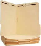 AmazonBasics Manila File Folders with Fasteners - Letter Size, 50-Pack - AMZ200