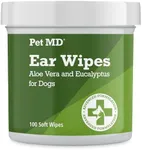 Pet MD - Dog Ear Cleaner Wipes - Ot