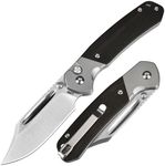 CJRB Bowie Pyrite Pocket Knife, EDC