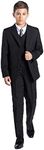 Shiny Penny Black Suit for Boys - B