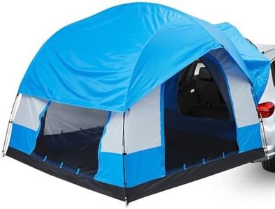 GarveeTech SUV Tent with Rain Layer and Carry Bag - Waterproof Double Layer Design, Accommodates 5-8 Persons, Includes Rainfly and Storage Bag, 8FT L x 8FT W x 7.2FT H