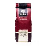 Cafe Britt Costa Rica Light Roast Gourmet Whole Bean Coffee, Arabica, 12 oz, Kosher