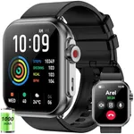 Smart Watch for Men Women, 1000mAh 