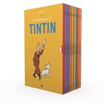 Tintin Paperback Boxed Set 23 titles: The Complete Official Classic Children’s Illustrated Mystery Adventure Series