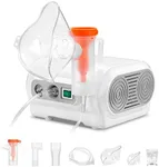Portable Compressor Nebulizer - Personal Nebulizer Machine for Home Daily Use - Jet Nebulizers Cool Mist Steam Inhaler Nebulizer System with 1 Set Accessories