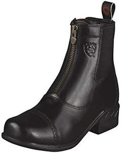 ARIAT Women's WMS Heritage Rt Paddock Zip Blk Equestrian Boot, Black, 8.5