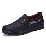 Mens Slip-on Loafers Leather Casual