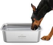 AIPERRO Stainless Steel Dog Bowls f