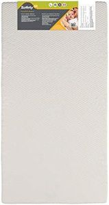 Safety 1st Peaceful Lullabies Baby Mattress, White