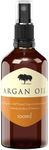 Truly Moroccan Pure Organic Argan Oil 100ml – Cold Pressed 100% Pure Argan Oil for Hair, Face, Body & Skin. Sourced and Bottled in Morocco (Pump Dispenser)