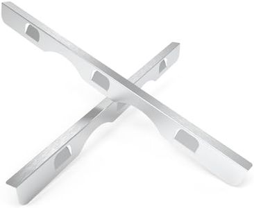 MOFINO Stove Gap Covers 316 Stainless Steel Stove Gap Filler Oven Side Gap Filler Between Stove and Counter Slide In Range Trim Kit for Kitchen 2 Pack(23.2“UpgradeSilver)