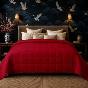 HomeSmart King Size Weighted Blanket 50 lbs - The Heaviest Weighted Blanket
