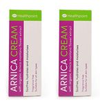 Healthpoint Arnica Cream With Organic Arnica Montana Flower Extract Almond Oil and Cocoa Butter (Twin Pack)