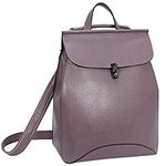 HESHE Leather Backpack for Women An