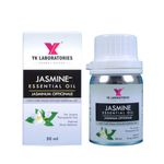 YK Laboratories Jasmine Essential Oil 100% Pure & Natural | Therapeutic Grade & Undiluted - 50ml