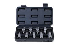 DURELO D-BS9H 9 PCS 1/2" DRIVE HEX BIT SOCKET SET