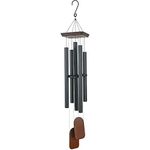 Himalayan Melody Wind Chime Symphony Black 48 inches Long Wind Chime Ideal Decoration Home, Balcony, Office and Garden Decor