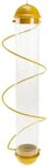 Bird Quest SBF2Y 17" Spiral Thistle Bird Feeder - Yellow