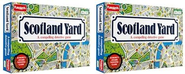 Funskool Games - Scotland Yard, A Compelling Detective and Strategy, Animal Board Game for Kids & Family, 2-3 Players, 10 & Above (Multicolor),Pack of 2