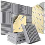 12 Pack Sound Proof Foam Panels for