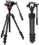 Manfrotto 055 Video Tripod w/502 Vi