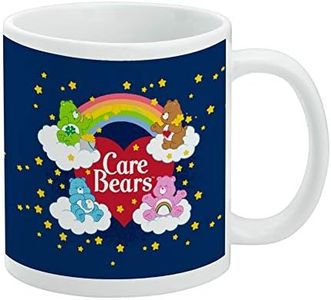 GRAPHICS & MORE Care Bears Classic Logo Group Ceramic Coffee Mug, Novelty Gift Mugs for Coffee, Tea and Hot Drinks, 11oz, White