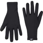 Arc'teryx Rho Glove | Synthetic Moisture Wicking Liner Glove for All Round Use | Black, Medium