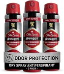 Old Spice Antiperspirant and Deodorant for Men, Invisible Dry Spray, Stronger Swagger Scent, 4.3 Oz, Pack of 3