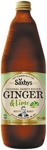 Saxby's Ginger & Lime 750mL x 12