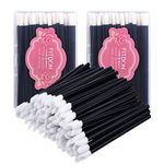 240PCS Disposable Lip Brushes, FITDON Lipstick Wands Gloss Applicator Perfect Beauty Makeup Tool