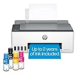HP Smart -Tank 5101 Wireless Cartridge-free all in one printer, up to 2 years of ink included, mobile print, scan, copy (1F3Y0A) , White