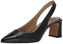 Vince Camuto Women's Hamden Slingback Pump, Black, 8.5