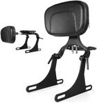 kekykm Passenger Driver Backrest Sissy Bar Fit for Harley Davidson Dyna Street Bob FXDB Low Rider FLDL S 06-17 Super Glide FXD 06-14 Wide Glide FXDWG 06-08 Matt Black 29" Tall Pack of Luggage Rack