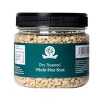 Nutural World - Dry Roasted Whole Pine Nuts - Unsalted (500g)