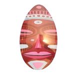 Bob Gnarly Surf 30" Kids Wooden Skimboards (Tribal Red)