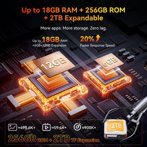 Blackview Fort 1 Rugged Smartphone – Waterproof, 128GB, Dual SIM