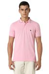 Van Heusen Men's Regular Fit Polo T-Shirt (VSKP517S011423_Pink L)