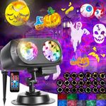 SOLLED Halloween Projector Lights O