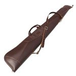 Tourbon Vintage Genuine Leather Gun Bag 54" Shotgun Case